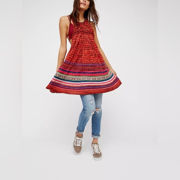 Free People Colorful Knit Garment 🔴🟠🟡 - Picture 11 of 14